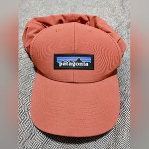 Dusty Red Patagonia snapback hat